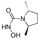 1-Pyrrolidinecarboxamide,N-hydroxy-2,5-dimethyl-,(2R-trans)-(9CI) CAS#: 133378-82-2