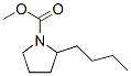 1-Pyrrolidinecarboxylic acid, 2-butyl-, methyl ester CAS#: 131119-51-2