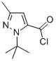 1-(TERT-BUTYL)-3-METHYL-1H-PYRAZOLE-5-CARBONYL CHLORIDE CAS#: 175277-10-8