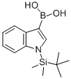 1-(TERT-BUTYLDIMETHYLSILYL)-1H-INDOLE-3-BORONIC ACID CAS#: 159590-02-0
