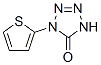 1-THIEN-2-YL-1,4-DIHYDRO-5H-TETRAZOL-5-ONE CAS#: 141946-05-6