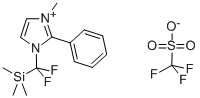 1-TRIMETHYLSILYL-DIFLUOROMETHYL-2-PHENYL-3-METHYLIMIDAZOLIUM TRIFLATE CAS#: 341529-13-3