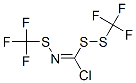 1-[(Trifluoromethyl)dithio]-N-[(trifluoromethyl)thio]formimidic acid chloride CAS#: 33278-62-5
