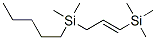 1-Trimethylsilyl-3-(dimethyl-n-pentylsilyl)propene CAS#: 136935-50-7