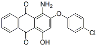 1-amino-2-(4-chlorophenoxy)-4-hydroxyanthraquinone CAS#: 42987-34-8