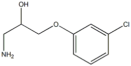 1-amino-3-(3-chlorophenoxy)propan-2-ol CAS#: 4698-86-6