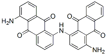 1-amino-4-[(5-amino-9,10-dihydro-9,10-dioxo-1-anthryl)amino]anthraquinone CAS#: 35940-77-3