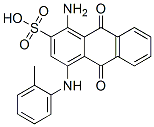 1-amino-9,10-dihydro-9,10-dioxo-4-o-toluidinoanthracene-2-sulphonic acid CAS#: 34114-36-8