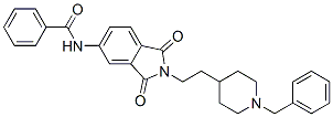 1-benzyl-4-(2-(4-(benzoylamino)phthalimido)ethyl)piperidine CAS#: 144319-66-4