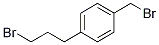 1-(broMoMethyl)-4-(3-broMopropyl)benzene CAS#: 38628-55-6