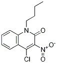 1-butyl-4-chloro-3-nitroquinolin-2(1H)-one CAS#: 133306-31-7