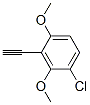 1-chloro-3-ethynyl-2,4-dimethoxybenzene CAS#: 124979-30-2
