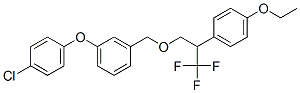 1-chloro-4-[3-[[2-(4-ethoxyphenyl)-3,3,3-trifluoro-propoxy]methyl]phen oxy]benzene CAS#: 118753-05-2