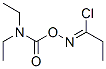 (1-chloropropylideneamino) N,N-diethylcarbamate CAS#: 134871-03-7