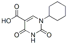 1-cyclohexyl-2,4-dioxo-pyrimidine-5-carboxylic acid CAS#: 30695-22-8