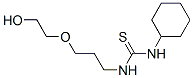 1-cyclohexyl-3-[3-(2-hydroxyethoxy)propyl]thiourea CAS#: 32428-86-7