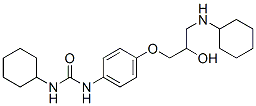 1-cyclohexyl-3-[4-[3-(cyclohexylamino)-2-hydroxy-propoxy]phenyl]urea CAS#: 38651-95-5