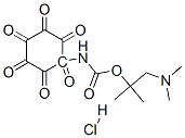 (1-dimethylamino-2-methyl-propan-2-yl) N-(2-hexoxyphenyl)carbamate hyd rochloride CAS#: 142682-44-8