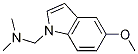 1-dimethylaminomethyl-5-methoxy-1H-indole CAS#: 164083-68-5