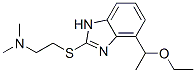 1-ethoxyethyl-2-dimethylaminoethylthiobenzimidazole CAS#: 126660-48-8
