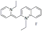 1-ethyl-2-[(1-ethyl-2(1H)-pyridylidene)methyl]quinolinium iodide CAS#: 38361-66-9