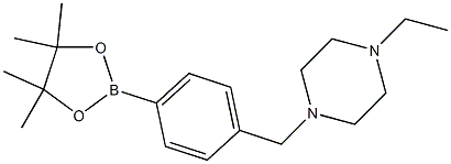 1-ethyl-4-(4-(4,4,5,5-tetraMethyl-1,3,2-dioxaborolan-2-yl)benzyl)piperazine CAS#: 364794-83-2