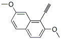 1-ethynyl-2,7-dimethoxynaphthalene CAS#: 130817-79-7