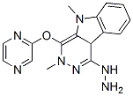 1-hydrazino-4-(3,5-dimethyl)-1-pyrazolyl-5H-pyridazino(4,5-b)indole CAS#: 135561-92-1