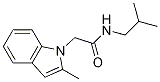 1-(i-butylaminocarbonylmethyl)-2-methyl-indole CAS#: 163629-04-7