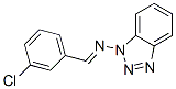 1-[(m-Chlorobenzylidene)amino]-1H-benzotriazole CAS#: 33682-99-4