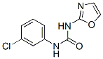 1-(m-Chlorophenyl)-3-(2-oxazolyl)urea CAS#: 35629-49-3