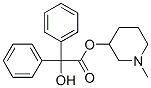 1-methyl-3-piperidyl benzilate CAS#: 3321-80-0