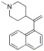 1-methyl-4-(1-naphthylvinyl)piperidine CAS#: 117613-42-0