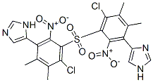 1-methyl-4-nitro-5-imidazolyl-2-chloro-6-methylphenyl sulfone CAS#: 131134-91-3