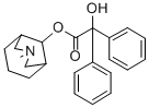 1-methyl-4-piperidyl diphenylglycolate CAS#: 3608-67-1