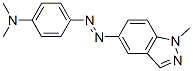 1-methyl-5-(4-dimethylaminophenylazo)indazole CAS#: 122168-69-8