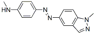 1-methyl-5-(4-methylaminophenylazo)indazole CAS#: 122168-70-1