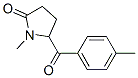 1-methyl-5-(4-methylbenzoyl)pyrrolidin-2-one CAS#: 42435-97-2