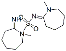 1-methyl-N-[(1-methylazepan-2-ylidene)amino]sulfonyl-azepan-2-imine CAS#: 126826-77-5