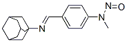 1-[p-(Methylnitrosamino)benzylideneamino]adamantane CAS#: 34717-44-7