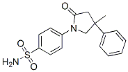 1-(p-Sulfamoylphenyl)-4-methyl-4-phenylpyrrolidin-2-one CAS#: 36090-44-5