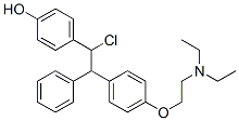 1-(phenyl)-1-(4-(2-(diethylamino)-ethoxy)phenyl)-2-(4-hydroxyphenyl)-2-chloroethane CAS#: 117095-64-4