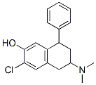 1-phenyl-3-dimethylamino-6-chloro-7-hydroxy-1,2,3,4-tetrahydronaphthalene CAS#: 152722-42-4