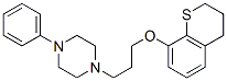 1-phenyl-4-(3-thiochroman-8-yloxypropyl)piperazine CAS#: 153804-53-6