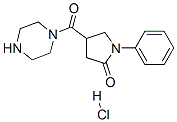 1-phenyl-4-(piperazine-1-carbonyl)pyrrolidin-2-one hydrochloride CAS#: 38160-15-5