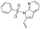 1-(phenylsulfonyl)-2-vinyl-1H-pyrrolo[2,3-b]pyridine CAS#: 282734-64-9