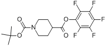1-tert-Butyl 4-(pentafluorophenyl) piperidine-1,4-dicarboxylate CAS#: 294885-28-2