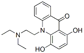 10-(2-(Diethylamino)ethyl)-1,4-dihydroxy-9(10H)-acridinone CAS#: 141992-44-1