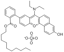 10-DIETHYLAMINO-7-(2-DECYLOXYCARBONYL-PHENYL)-3-HYDROXY-BENZO[C]XANTHYLIUM PERCHLORATE CAS#: 135656-96-1