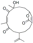 10-Hydroxy-7,10-dimethyl-4-(1-methylethenyl)-14-oxabicyclo[11.2.1]hexadeca-1(16),7-diene-6,9,15-trione CAS#: 118025-71-1
